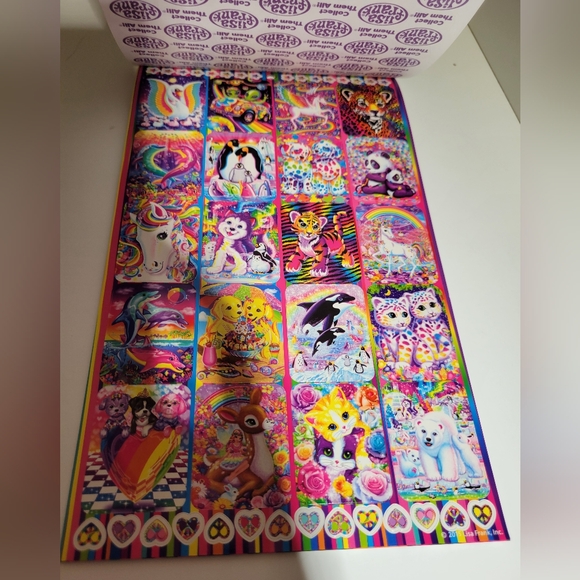 Lisa Frank Sticker Collector Set, Over 600 Stickers; New, Unused - Picture 5 of 7